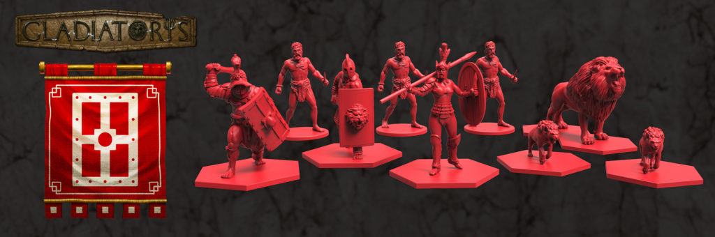 Gladiatoris - Scutarii (Escudos Grandes)