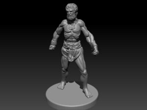 Gladiatoris - Slave 3D in process