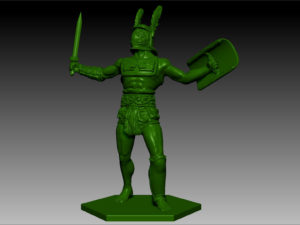 Gladiatoris - Provocator 3D en proceso (octubre 2014)