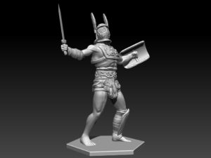 Gladiatoris - Provocator 3D in process (3DBreed)