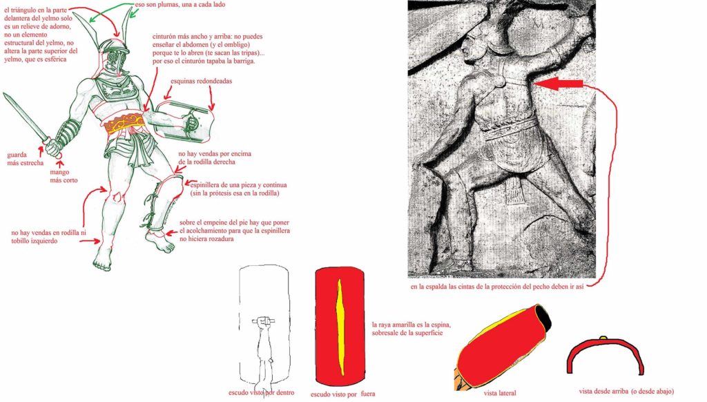 Gladiatoris - Provocator corregido por Alfonso Mañas