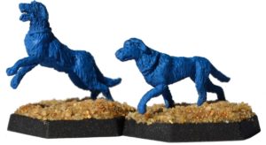 Gladiatoris - Perros de Presa del prototipo (Foundry Miniatures, modificados)