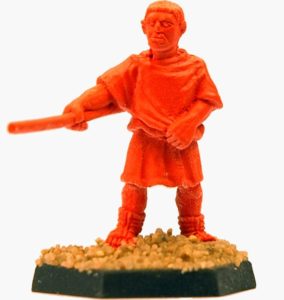 Gladiatoris - Contrarretiario antiguo del prototipo (Foundry Miniatures, modificada)