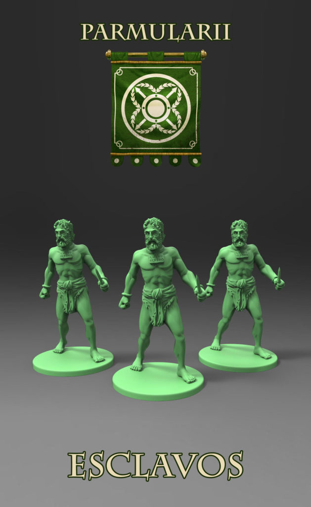 Gladiatoris - Esclavos Verdes (Parmularii)