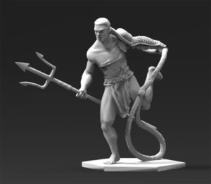 Gladiatoris - Laquearius 3D in process