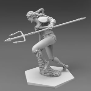 Gladiatoris - Retiaria 3D in process